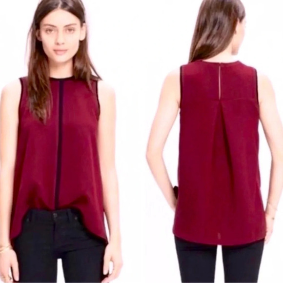 Madewell Crepe Canal Tank Top - Picture 1 of 5